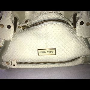 Authentic Jimmy Choo Snakeskin Handbag